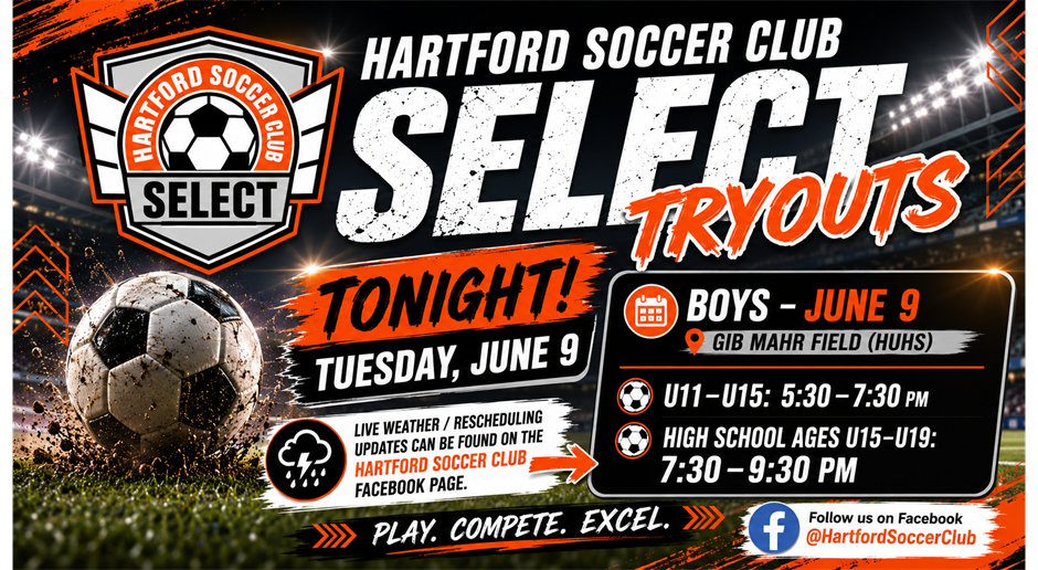 Select Tryouts Now Live!