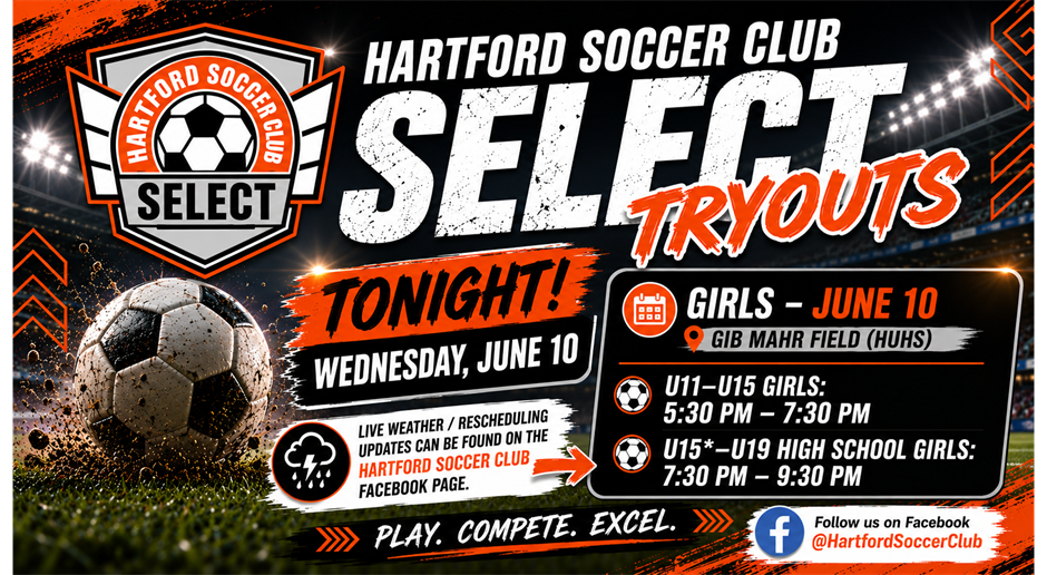 Select Tryouts Now Live!